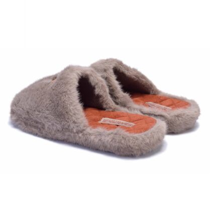 Дамски пантофи Runners, RNS-242-1896, Кафяв