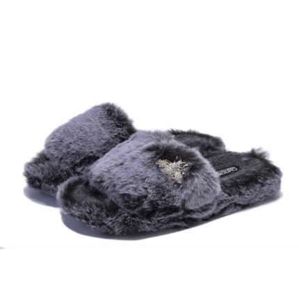 Дамски пантофи Runners, RNS-242-1653, Сив