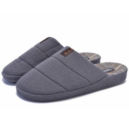 Мъжки пантофи Runners, RNS-242-1901, Сив