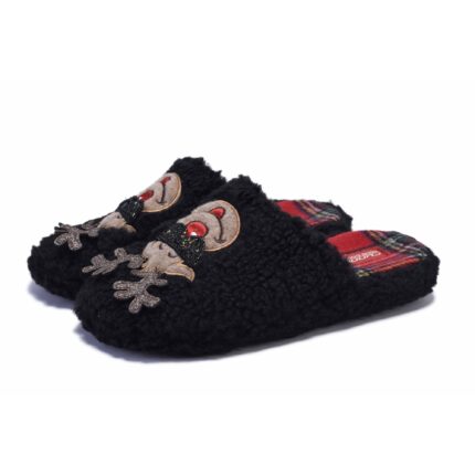 Дамски пантофи Runners, RNS-241-2625, Черен