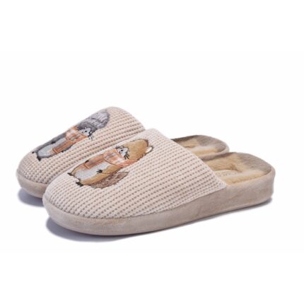 Дамски пантофи Runners, RNS-241-2635, Бежов