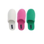 Дамски пантофи DeFonseca ROMA-TOP-P-W05N бял, фуксия, зелен